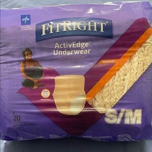 Active USA Maximum Protection Underwear S/M - Purple and Beige